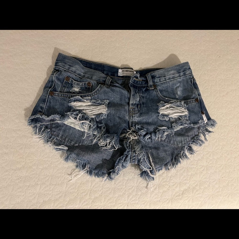 One Teaspoon jean shorts